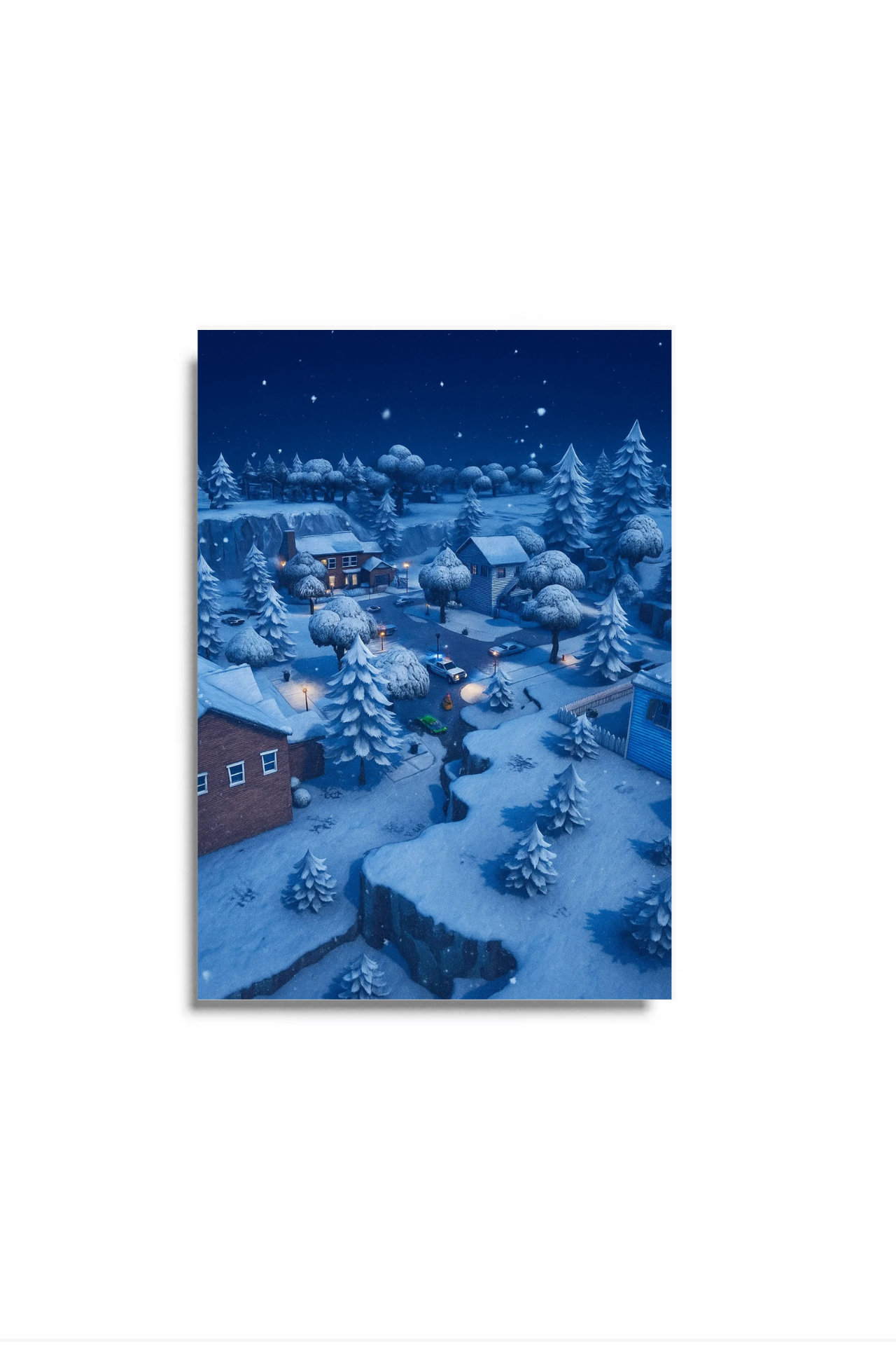 Snowy Springs - Din A3