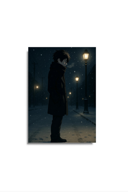 Lonely Winter Nights - Din A3