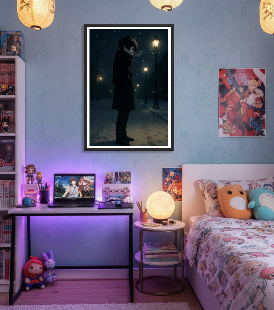 Lonely Winter Nights - Din A3