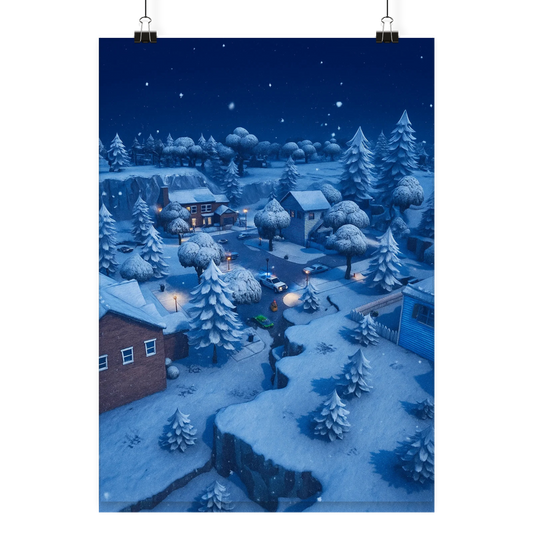 Snowy Springs Din A3