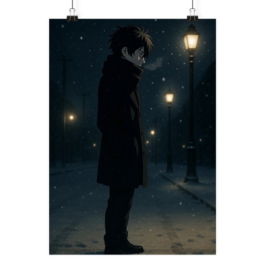 Nostalgic Winter Neighborhood– Christmas Wonder Kopie Kopie - Poster Din A3 (hoch)